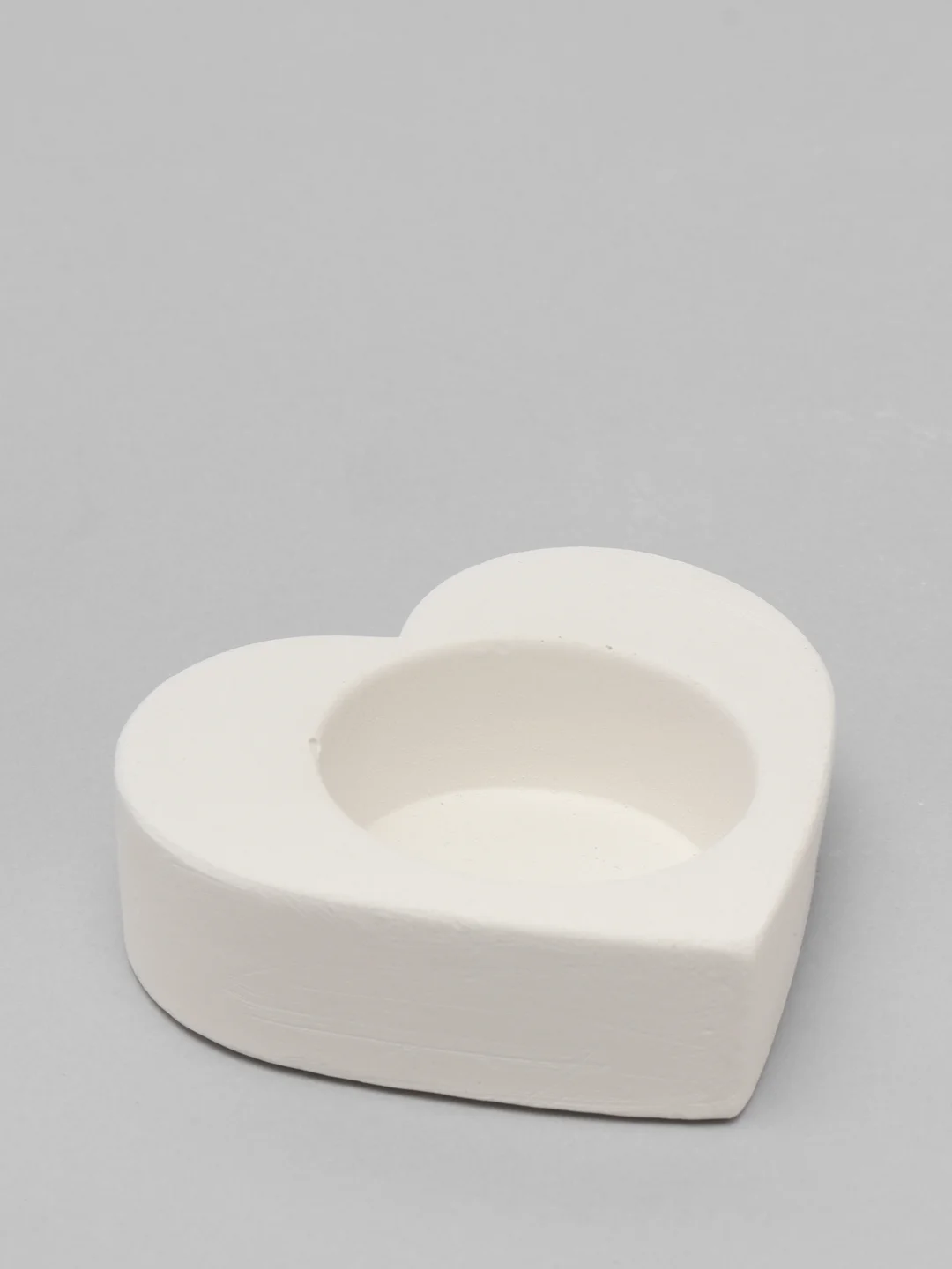 Подсвечник "Сердце", 6 х 6 х 3 см, диаметр 3,5 см