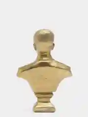 Бюст "Сталин", состаренная латунь, 13 х 9 х 5 см