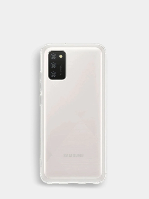 Чехол Samsung Galaxy A02S прозрачный, накладка Самсунг А02 S