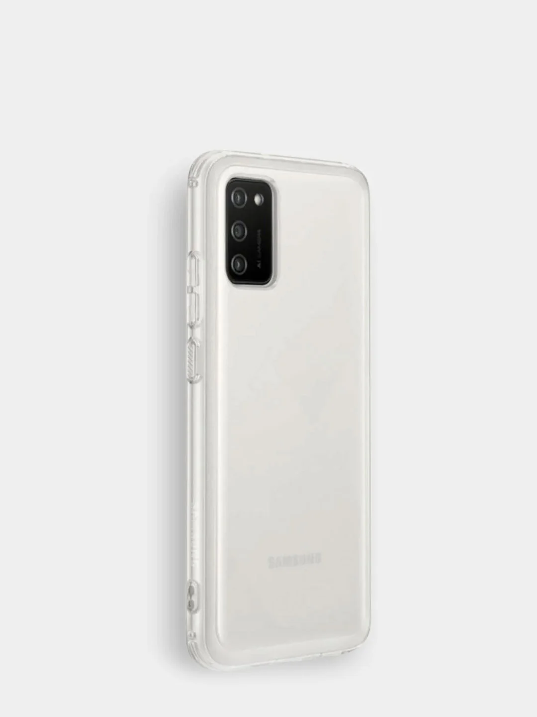 Чехол Samsung Galaxy A02S прозрачный, накладка Самсунг А02 S