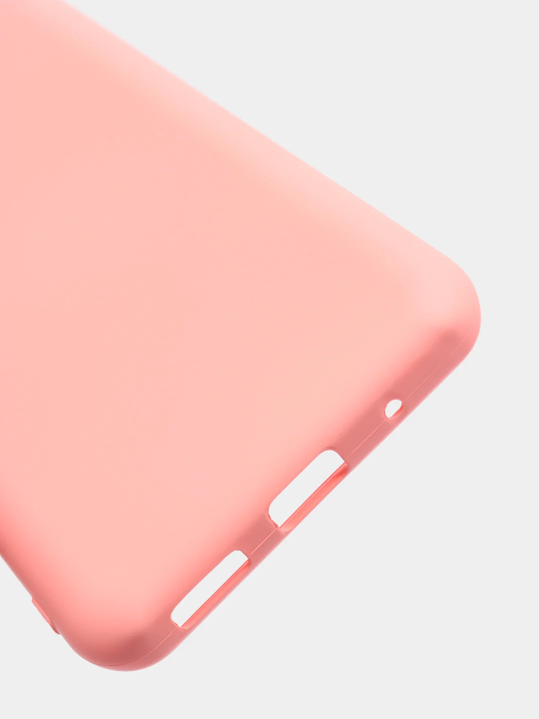 Кораллово-розовый чехол с защитой камеры и бархатом внутри Xiaomi Poco M3 pro, Redmi Note 10T