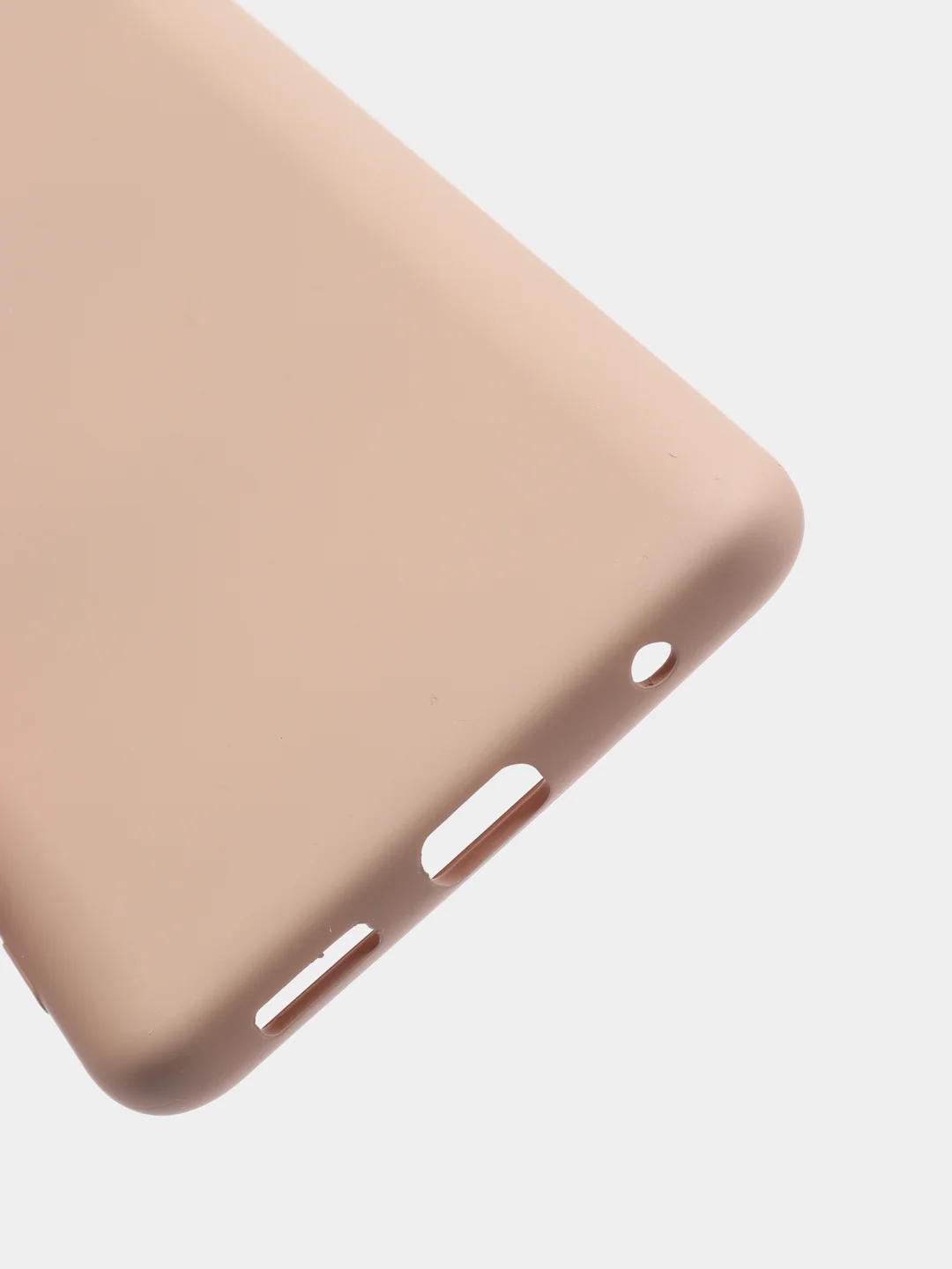 Бежевый чехол для Xiaomi Redmi NOTE 10 pro с защитой камеры и бархатом внутри