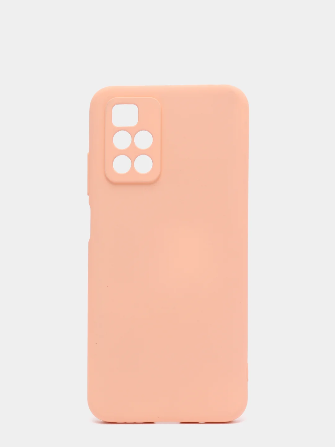 Пудровый чехол с защитой камеры и бархатом внутри для REDMI 10
