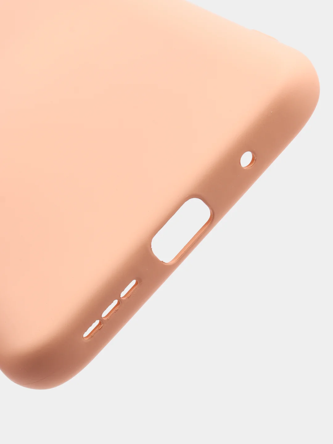 Пудровый чехол с защитой камеры и бархатом внутри для REDMI 10