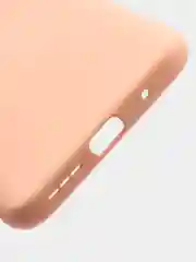 Пудровый чехол с защитой камеры и бархатом внутри для REDMI 10