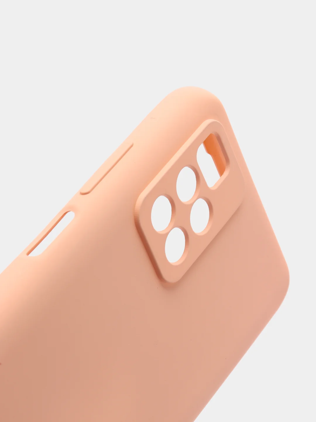 Пудровый чехол с защитой камеры и бархатом внутри для REDMI 10