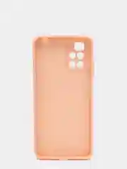 Пудровый чехол с защитой камеры и бархатом внутри для REDMI 10