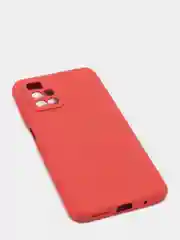 Коралловый чехол с защитой камеры и бархатом внутри для REDMI 10