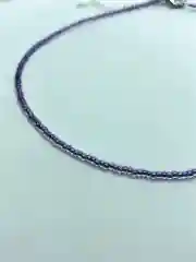 Сиреневый чокеры из бисера на шею (разные цвета)