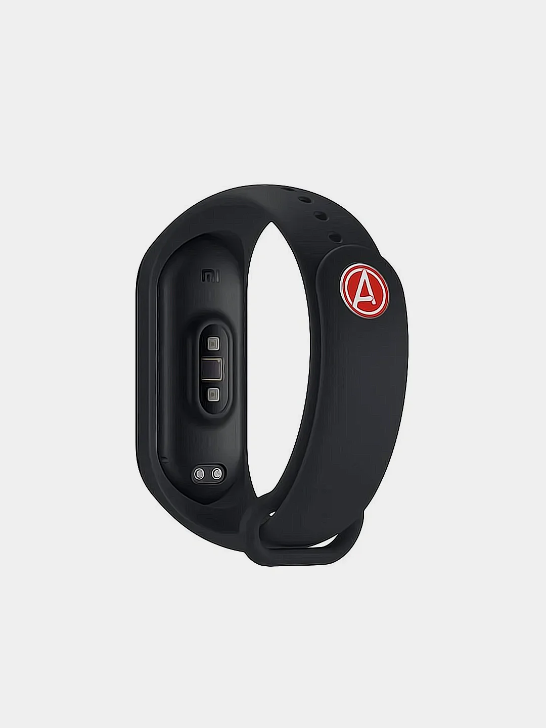 Угольный силиконовый ремешок Marvel "Мстители", для Xiaomi Mi Band 3, 4