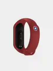 Багровый силиконовый ремешок Marvel "Мстители", для Xiaomi Mi Band 3, 4