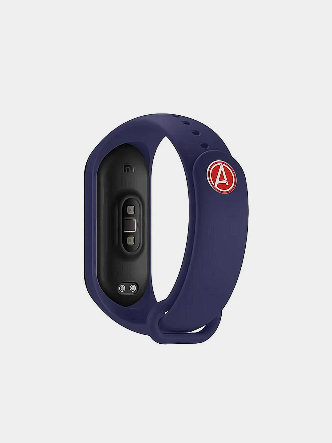 Морской силиконовый ремешок Marvel "Мстители", для Xiaomi Mi Band 3, 4