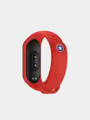 Красный силиконовый ремешок Marvel "Мстители", для Xiaomi Mi Band 3, 4