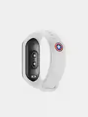 Белый силиконовый ремешок Marvel "Мстители", для Xiaomi Mi Band 3, 4