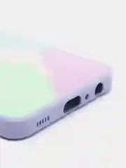 Лавандовый чехол для Samsung A12, A32, A22, M12, M32 с картинкой / рисунком