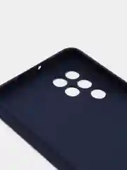 Синий чехол для Samsung A12, A32, A22, M12, M32 с картинкой / рисунком