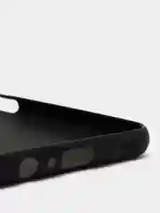 Черный чехол Samsung Galaxy A03s, силиконовый