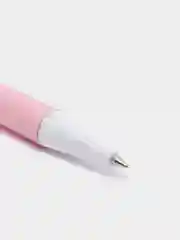 Розовый ручка "Преведение" с подвеской