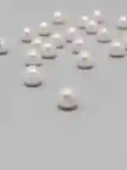 Белый бусины под жемчуг 10 мм