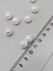 Белый бусины под жемчуг 10 мм