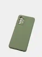 Оливковый чехол Samsung Galaxy A52, силиконовый
