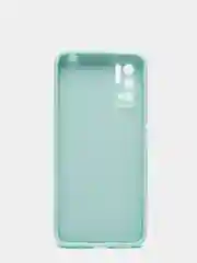 Мятный чехол с защитой камеры и бархатом внутри Xiaomi Poco M3 pro, Redmi Note 10T