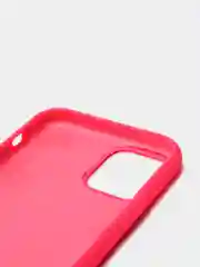 Фуксия чехол с бархатом iPhone 11 Pro