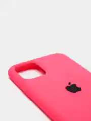 Фуксия чехол с бархатом iPhone 11 Pro