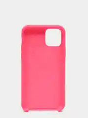 Фуксия чехол с бархатом iPhone 11 Pro