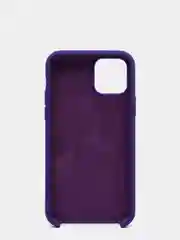 Фиолетовый чехол с бархатом iPhone 11 Pro