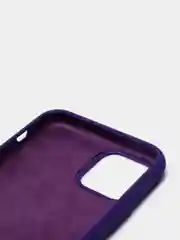 Фиолетовый чехол с бархатом iPhone 11 Pro