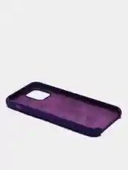 Фиолетовый чехол с бархатом iPhone 11 Pro