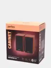 Коричневый колонки для компьютера и ноутбука Perfeo Cabinet