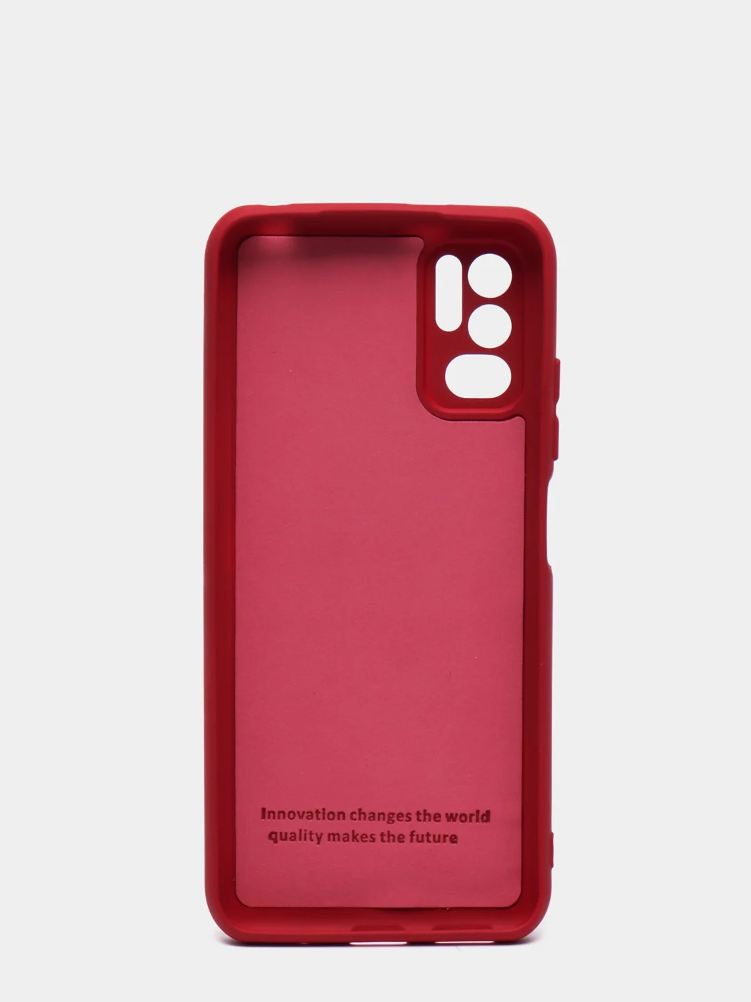 Вишнёвый чехол с защитой камеры и бархатом внутри Xiaomi Poco M3 pro, Redmi Note 10T