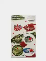 Лесной зеленый наклейки для ежедневника