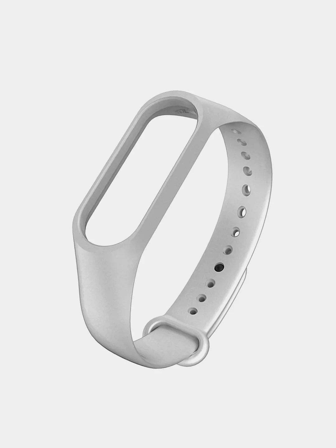 Белый силиконовый ремешок для Xiaomi Mi Band 5