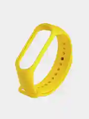 Желтый силиконовый ремешок для Xiaomi Mi Band 5