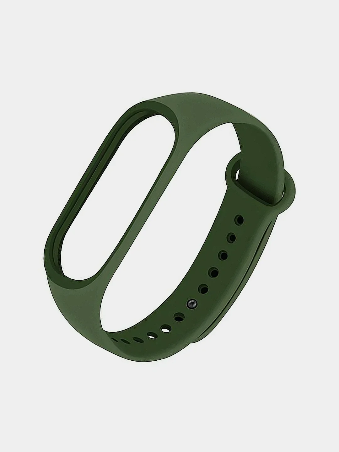 Хаки силиконовый ремешок для Xiaomi Mi Band 5