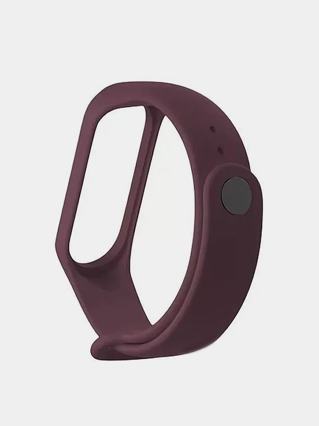 Багровый силиконовый ремешок для Xiaomi Mi Band 5