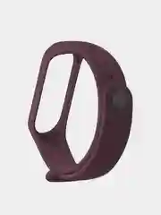 Багровый силиконовый ремешок для Xiaomi Mi Band 5