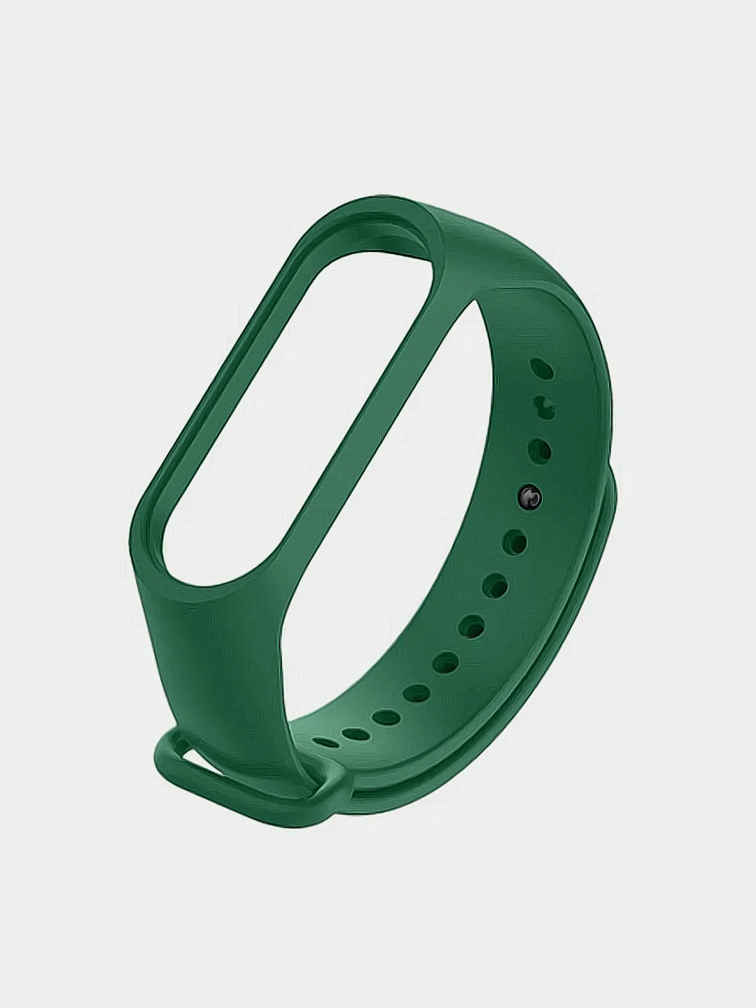 Зеленый силиконовый ремешок для Xiaomi Mi Band 5