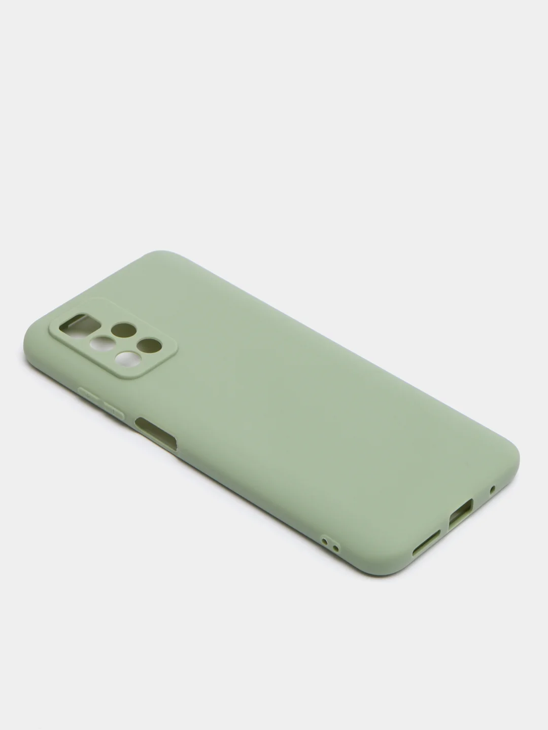 Лесной зеленый чехол силиконовый Xiaomi Redmi 10 / Редми 10 матовый, цветной
