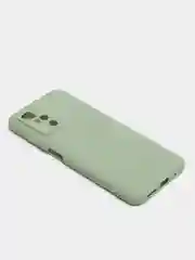 Лесной зеленый чехол силиконовый Xiaomi Redmi 10 / Редми 10 матовый, цветной