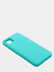 Бирюзовый чехол Realme C11 2020 силиконовый