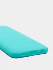 Бирюзовый чехол Realme C11 2020 силиконовый