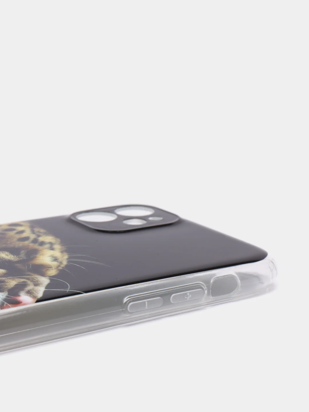Серый чехол Apple iPhone 11 чехол силиконовый с рисунком