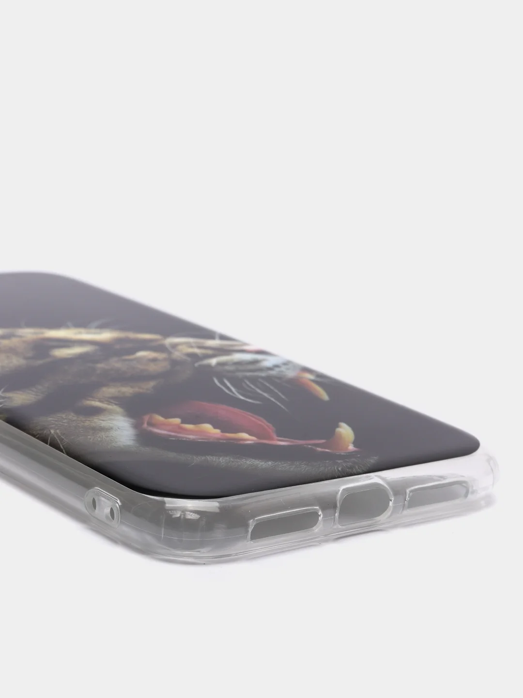 Серый чехол Apple iPhone 11 чехол силиконовый с рисунком