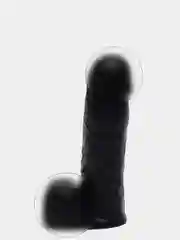 Черный мыло фигурное 18+ в форме члена  12 см