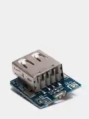 Темно-синий контроллер заряда 134N3P, модуль для повербанка (powerbank)