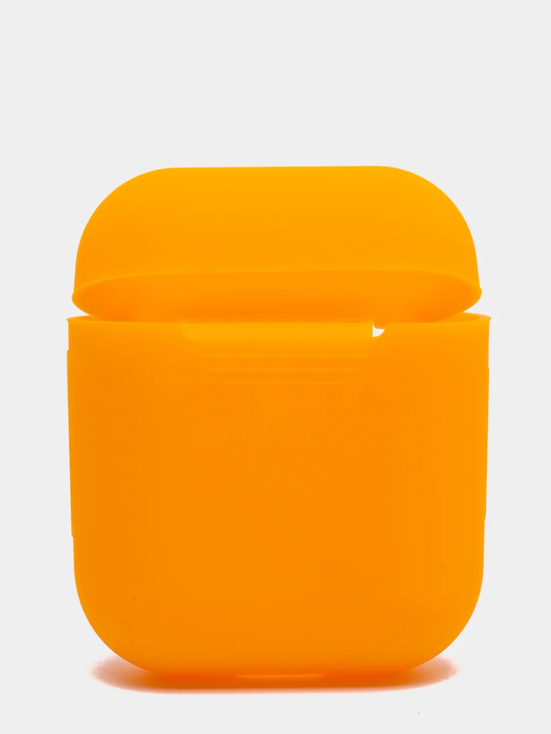 Оранжевый силиконовый чехол для наушников AirPods 1, 2